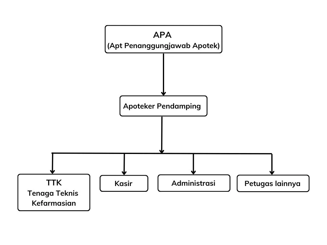 Contoh Struktur Organisasi Apotek - Homecare24