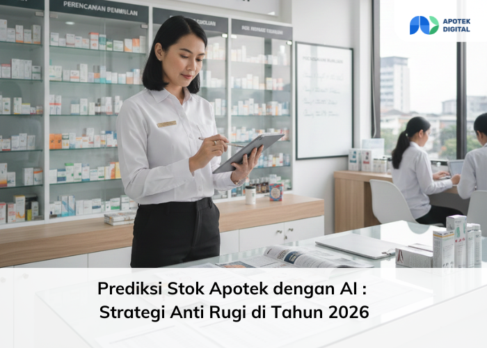 prediksi stok apotek dengan AI