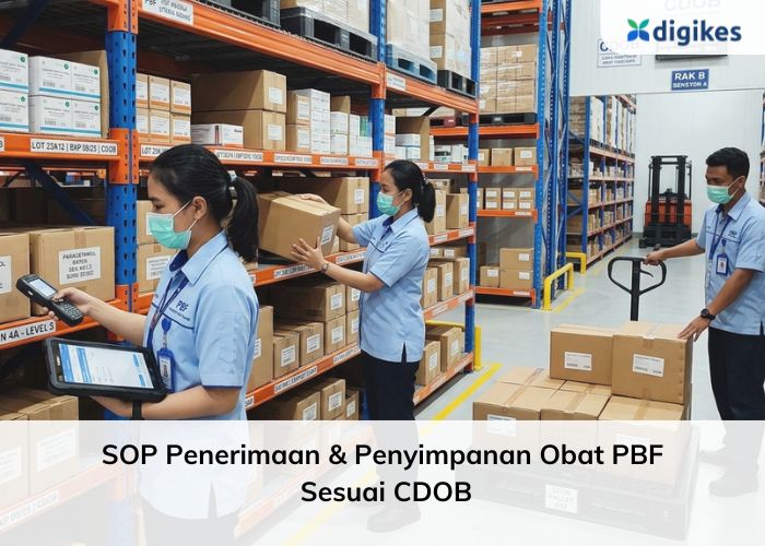 SOP penerimaan dan penyimpanan barang di PBF